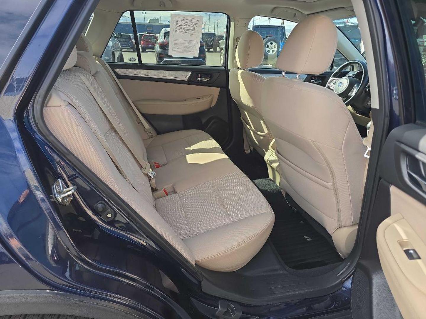 2018 BLUE SUBARU OUTBACK 2.5I PREMIUM (4S4BSAHC2J3) with an 2.5L engine, Continuously Variable transmission, located at 2525 S. Cushman, Fairbanks, AK, 99701, (907) 452-5707, 64.824036, -147.712311 - Photo#4