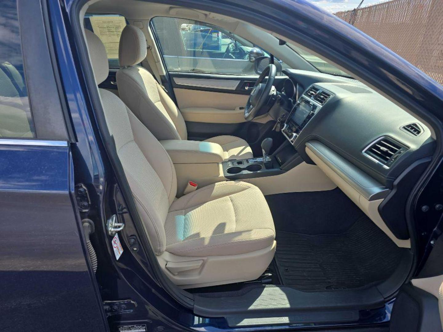 2018 BLUE SUBARU OUTBACK 2.5I PREMIUM (4S4BSAHC2J3) with an 2.5L engine, Continuously Variable transmission, located at 2525 S. Cushman, Fairbanks, AK, 99701, (907) 452-5707, 64.824036, -147.712311 - Photo#3
