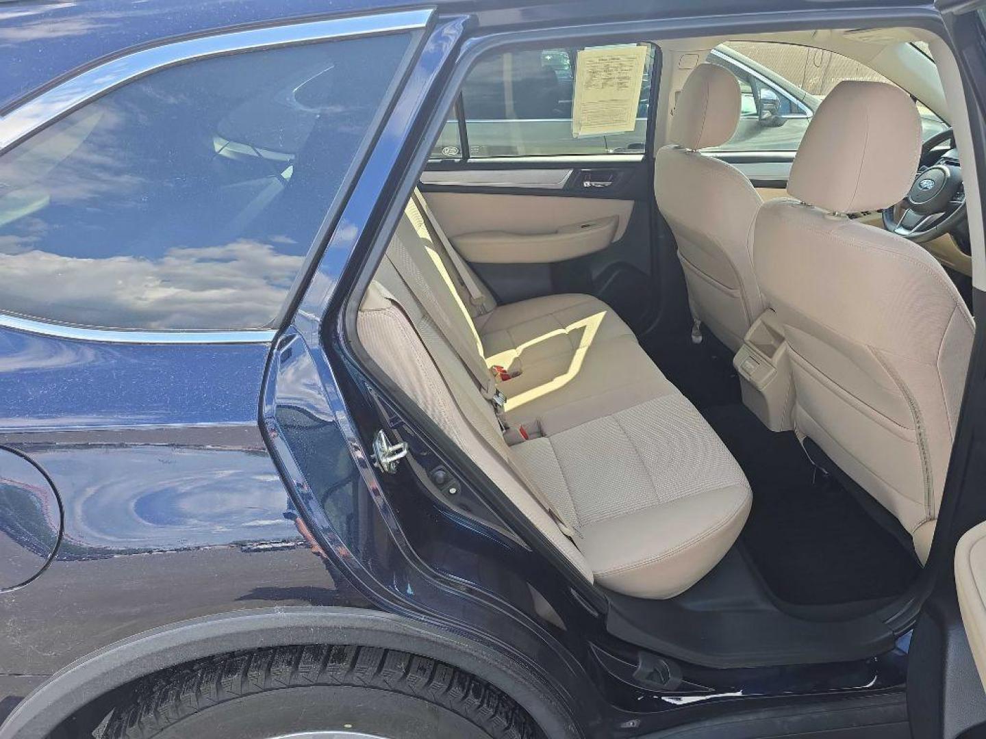 2018 BLUE SUBARU OUTBACK 2.5I PREMIUM (4S4BSAHC2J3) with an 2.5L engine, Continuously Variable transmission, located at 2525 S. Cushman, Fairbanks, AK, 99701, (907) 452-5707, 64.824036, -147.712311 - Photo#4