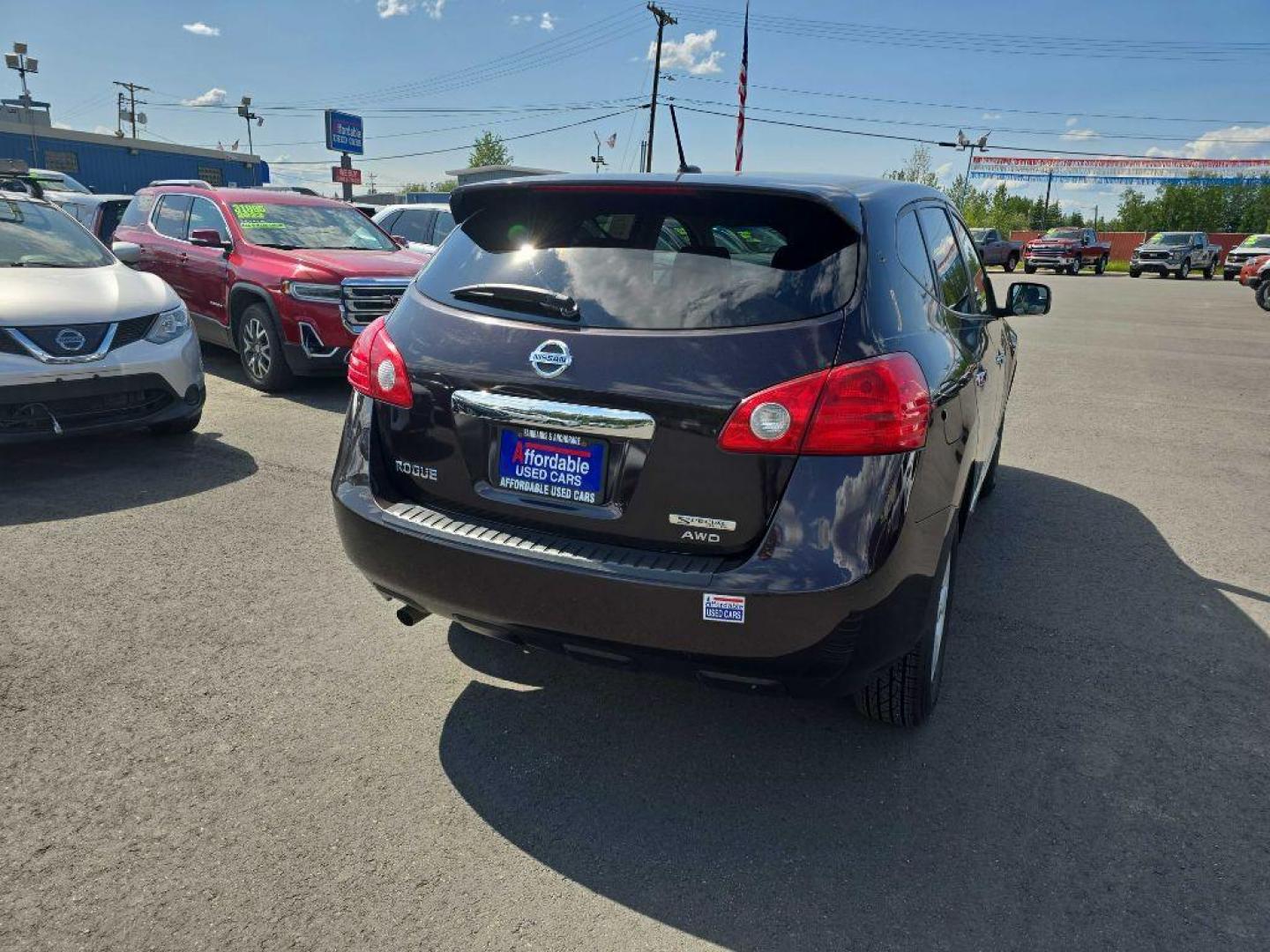 2013 BLACK NISSAN ROGUE S (JN8AS5MV9DW) with an 2.5L engine, Continuously Variable transmission, located at 2525 S. Cushman, Fairbanks, AK, 99701, (907) 452-5707, 64.824036, -147.712311 - Photo#2