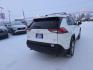 2022 WHITE TOYOTA RAV4 XLE XLE PREMIUM (2T3A1RFV6NW) with an 2.5L engine, Automatic transmission, located at 2525 S. Cushman, Fairbanks, AK, 99701, (907) 452-5707, 64.824036, -147.712311 - Photo#1