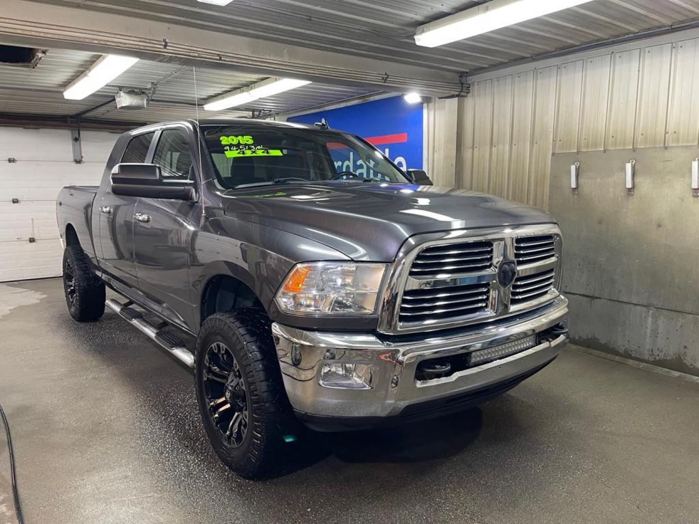 2015 GRAY RAM 3500 SLT (3C63R3LJ5FG) with an 6.4L engine, Automatic transmission, located at 2525 S. Cushman, Fairbanks, AK, 99701, (907) 452-5707, 64.824036, -147.712311 - Photo#0