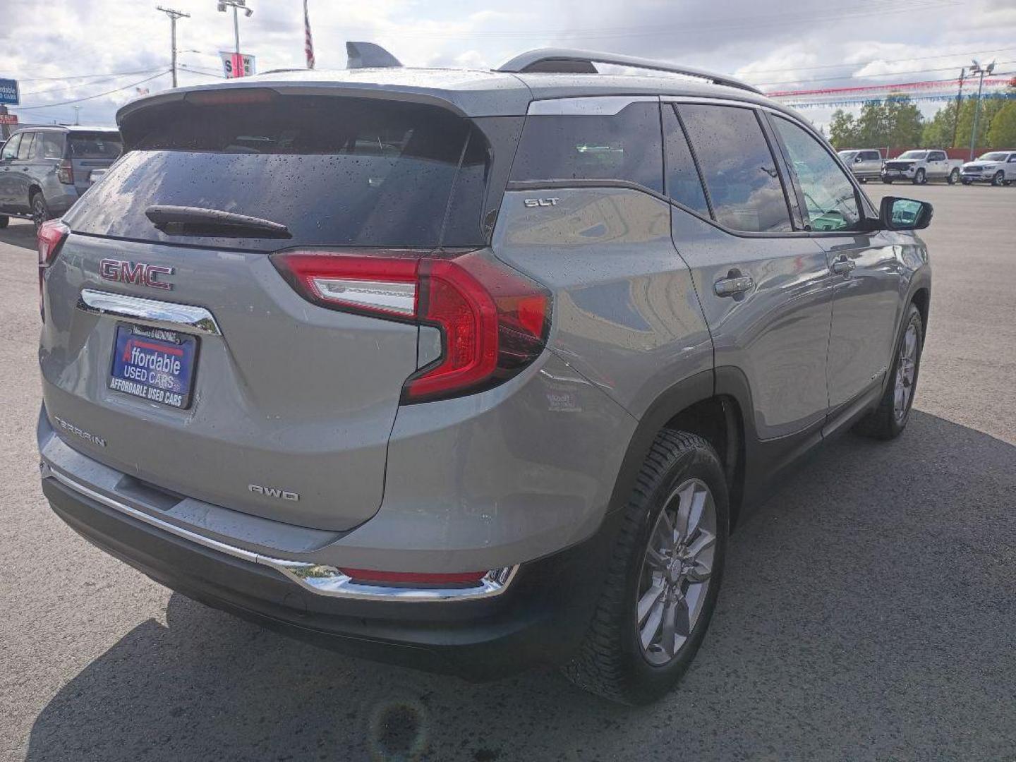 2023 SILVER GMC TERRAIN SLT (3GKALVEG7PL) with an 1.5L engine, Automatic transmission, located at 2525 S. Cushman, Fairbanks, AK, 99701, (907) 452-5707, 64.824036, -147.712311 - Photo#1