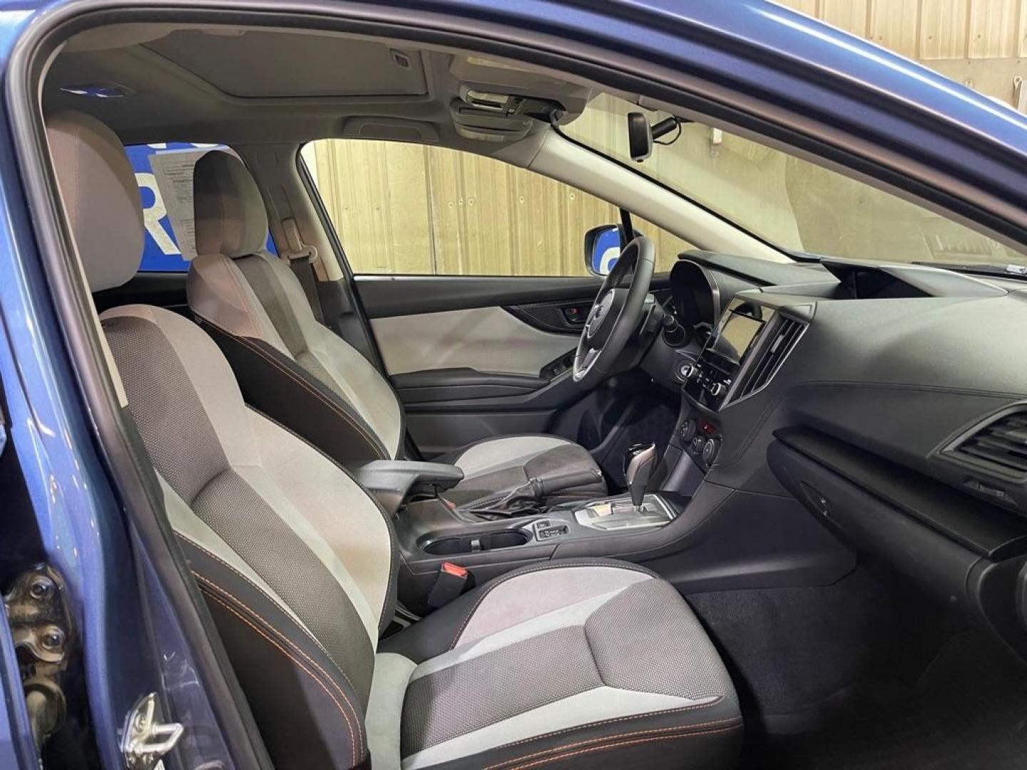 2019 BLUE SUBARU CROSSTREK PREMIUM (JF2GTADC0K8) with an 2.0L engine, Automatic transmission, located at 2525 S. Cushman, Fairbanks, AK, 99701, (907) 452-5707, 64.824036, -147.712311 - Photo#3