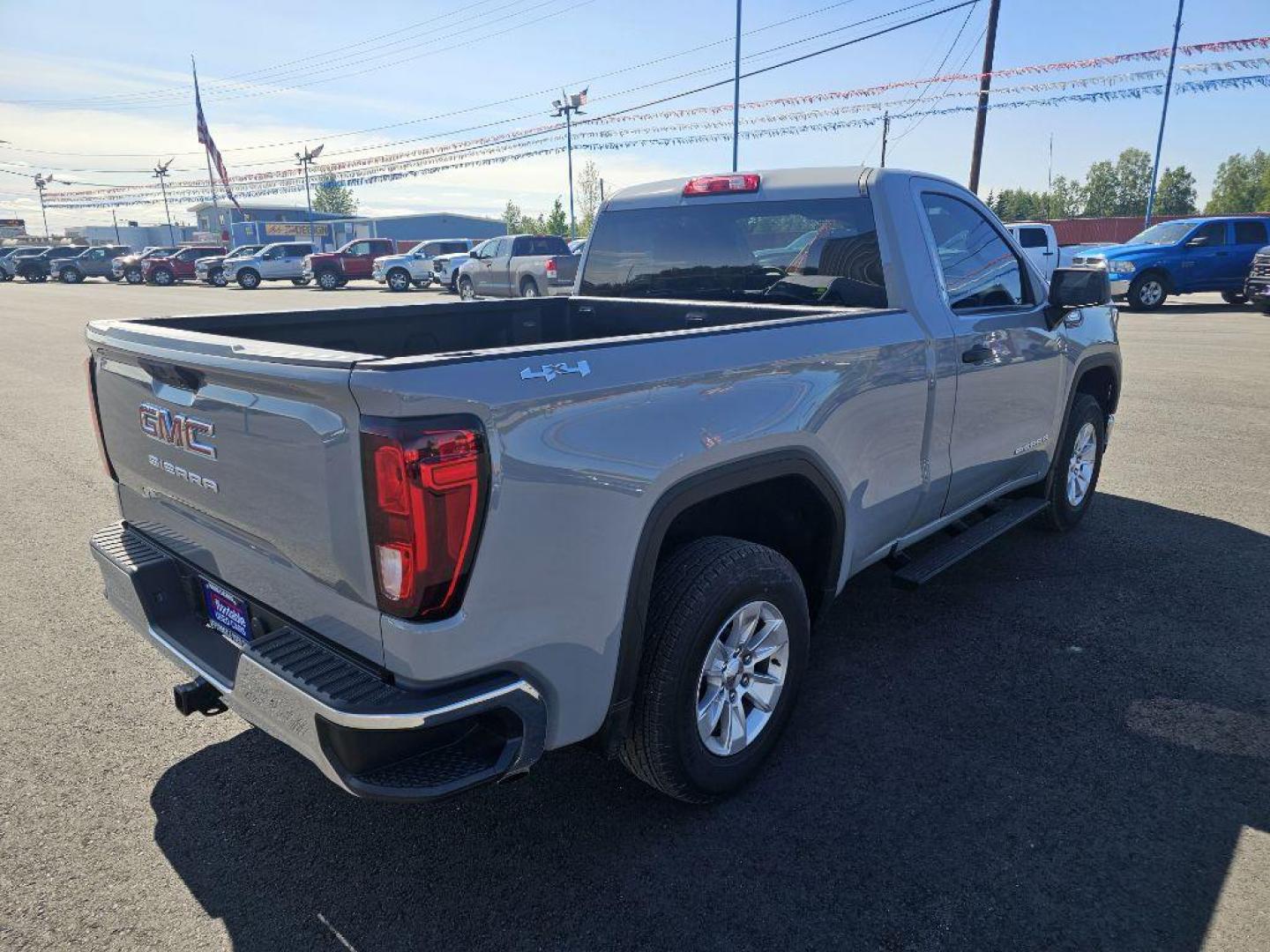 2025 GRAY GMC SIERRA 1500 (3GTNUAEK7SG) with an 2.7L engine, Automatic transmission, located at 2525 S. Cushman, Fairbanks, AK, 99701, (907) 452-5707, 64.824036, -147.712311 - Photo#3