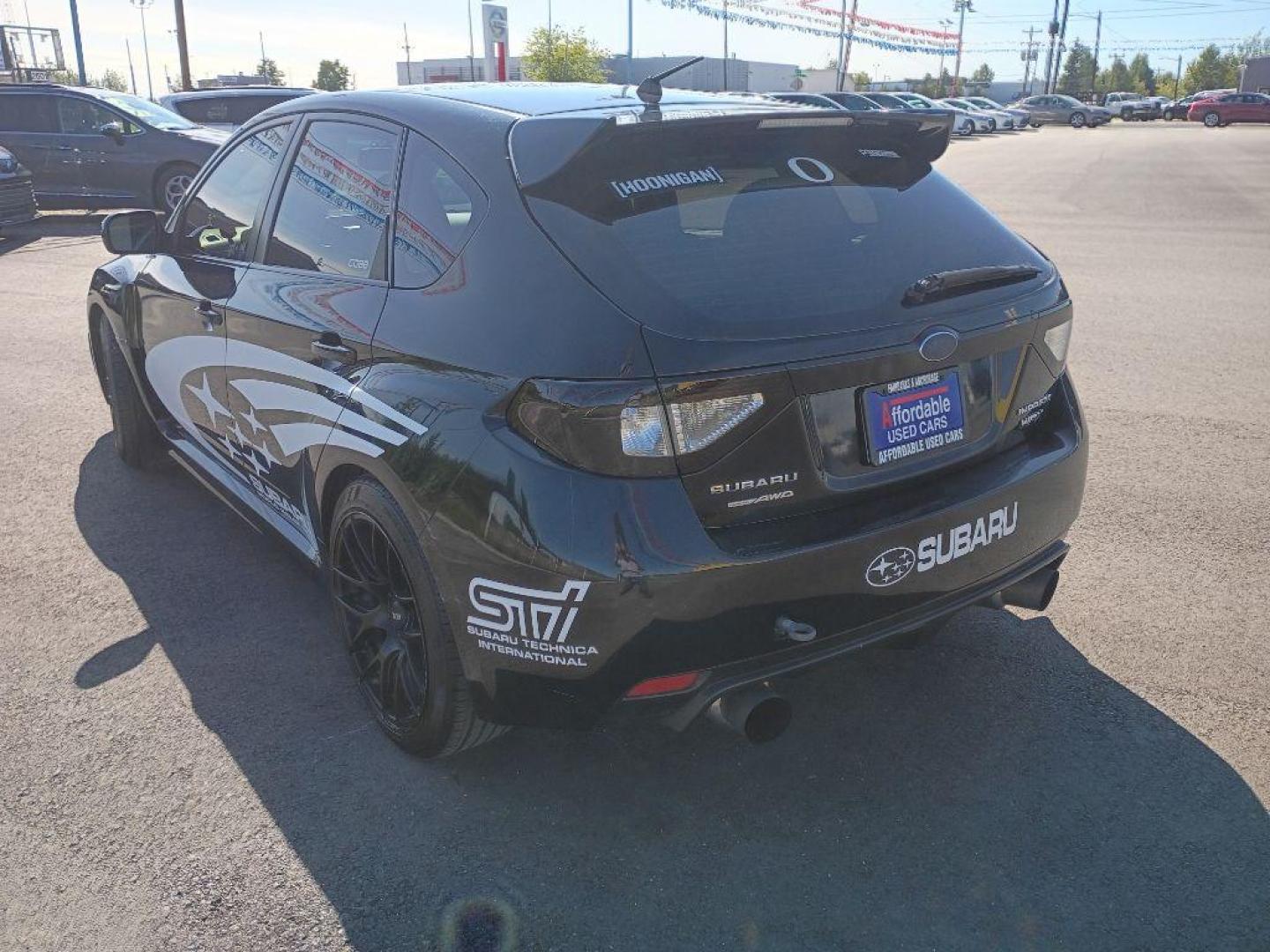 2011 BLACK SUBARU IMPREZA WRX (JF1GR7E67BG) with an 2.5L engine, Automatic transmission, located at 2525 S. Cushman, Fairbanks, AK, 99701, (907) 452-5707, 64.824036, -147.712311 - Photo#2