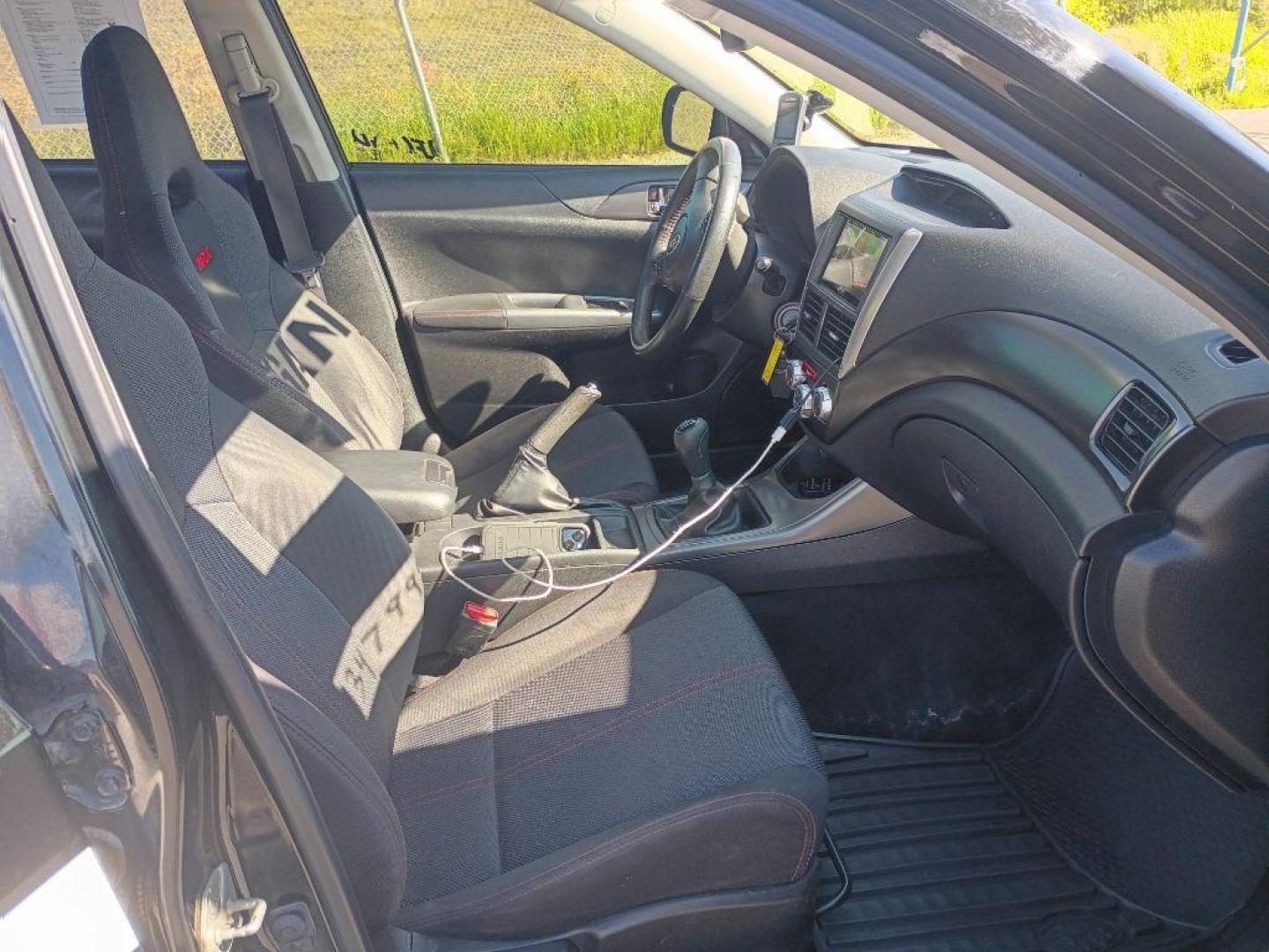 2011 BLACK SUBARU IMPREZA WRX (JF1GR7E67BG) with an 2.5L engine, Automatic transmission, located at 2525 S. Cushman, Fairbanks, AK, 99701, (907) 452-5707, 64.824036, -147.712311 - Photo#4