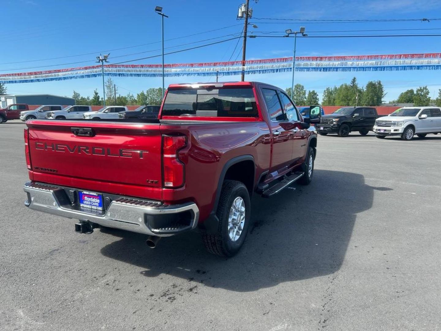 2024 RED CHEVROLET SILVERADO 3500 LTZ (1GC4YUE70RF) with an 6.6L engine, Automatic transmission, located at 2525 S. Cushman, Fairbanks, AK, 99701, (907) 452-5707, 64.824036, -147.712311 - Photo#2