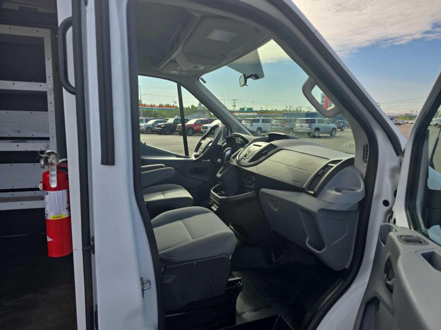 2019 WHITE FORD TRANSIT T-250 (1FTYR2CMXKK) with an 3.7L engine, Automatic transmission, located at 2525 S. Cushman, Fairbanks, AK, 99701, (907) 452-5707, 64.824036, -147.712311 - Photo#5