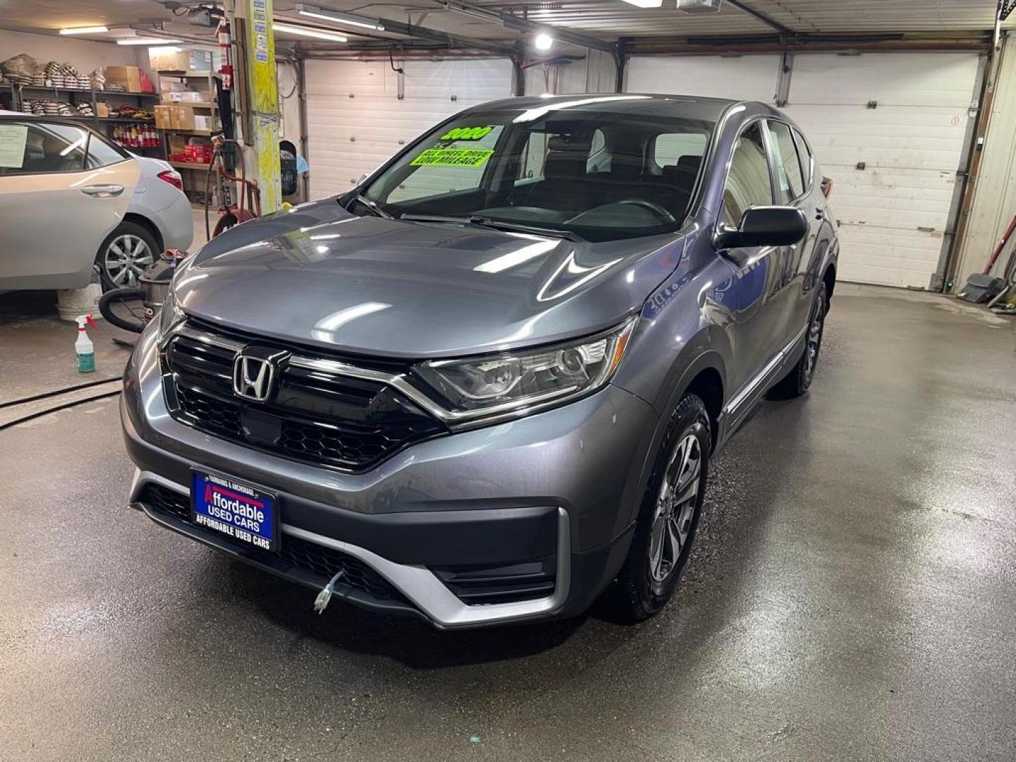 2020 GREY HONDA CR-V LX (5J6RW2H26LA) with an 1.5L engine, Continuously Variable transmission, located at 2525 S. Cushman, Fairbanks, AK, 99701, (907) 452-5707, 64.824036, -147.712311 - Photo#1