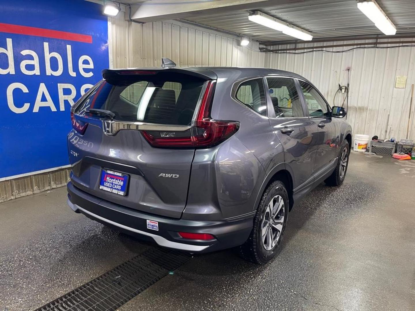 2020 GREY HONDA CR-V LX (5J6RW2H26LA) with an 1.5L engine, Continuously Variable transmission, located at 2525 S. Cushman, Fairbanks, AK, 99701, (907) 452-5707, 64.824036, -147.712311 - Photo#2