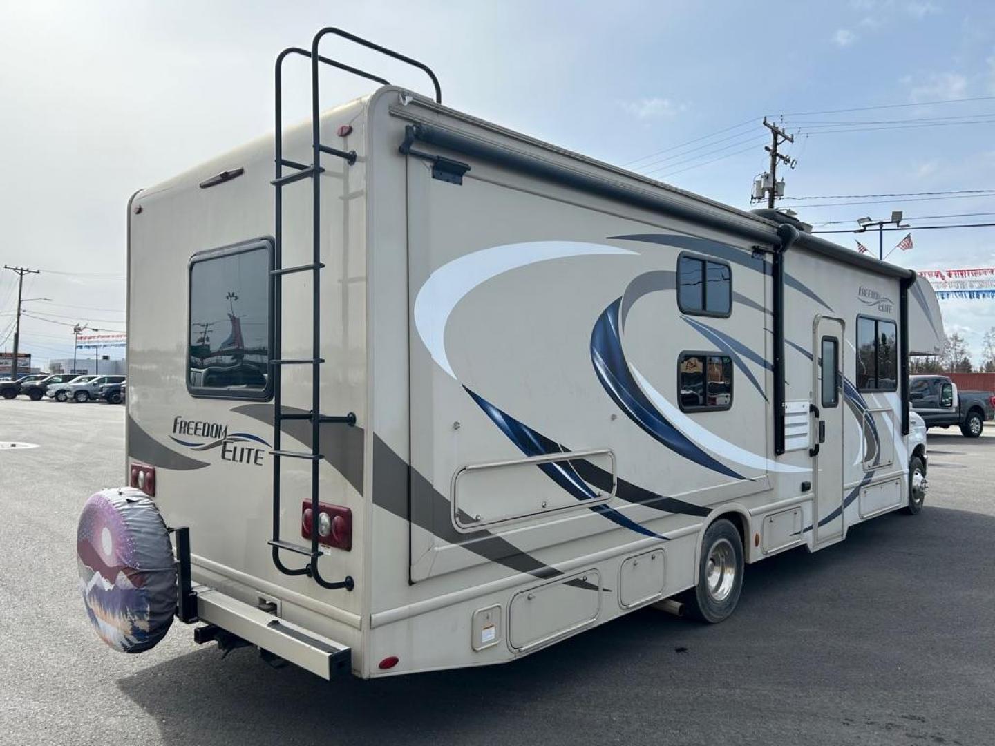 2019 BEIGE FORD ECONOLINE E450 SUPER DUTY CUTAWAY VAN (1FDXE4FS8KD) with an 6.8L engine, Automatic transmission, located at 2525 S. Cushman, Fairbanks, AK, 99701, (907) 452-5707, 64.824036, -147.712311 - Photo#2