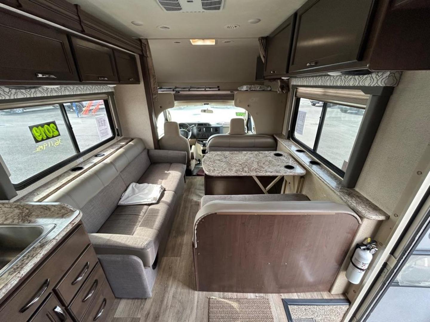 2019 BEIGE FORD ECONOLINE E450 SUPER DUTY CUTAWAY VAN (1FDXE4FS8KD) with an 6.8L engine, Automatic transmission, located at 2525 S. Cushman, Fairbanks, AK, 99701, (907) 452-5707, 64.824036, -147.712311 - Photo#7