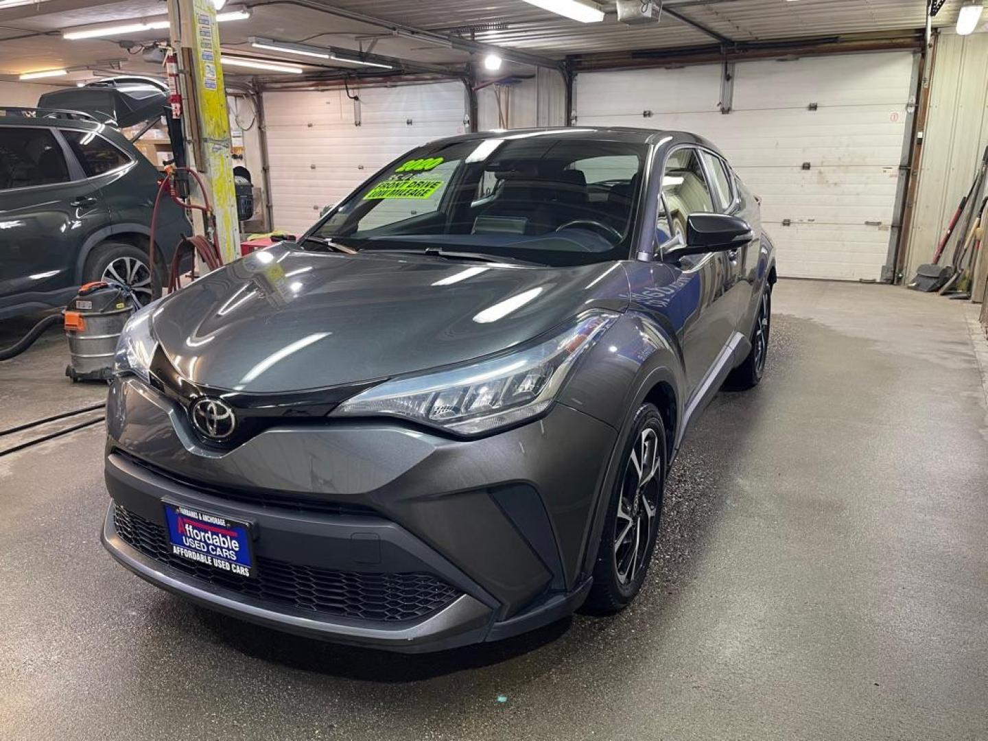 2020 GRAY TOYOTA C-HR XLE (NMTKHMBX0LR) with an 2.0L engine, Continuously Variable transmission, located at 2525 S. Cushman, Fairbanks, AK, 99701, (907) 452-5707, 64.824036, -147.712311 - Photo#1