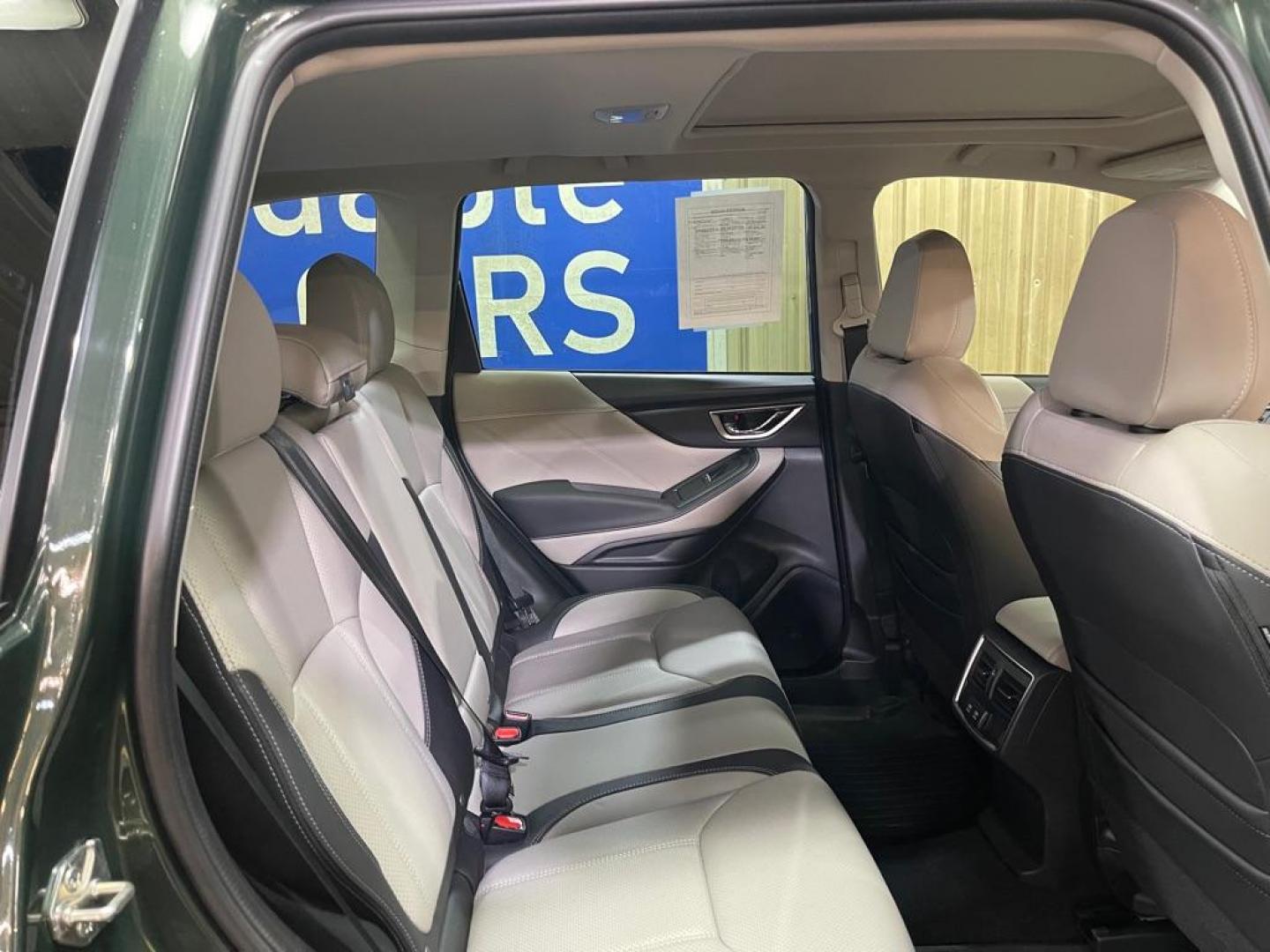 2022 GREEN SUBARU FORESTER LIMITED (JF2SKAPC3NH) with an 2.5L engine, Automatic transmission, located at 2525 S. Cushman, Fairbanks, AK, 99701, (907) 452-5707, 64.824036, -147.712311 - Photo#4
