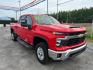 2024 RED CHEVROLET SILVERADO 2500 HEAVY DUTY LT (1GC4YNE75RF) with an 6.6L engine, Automatic transmission, located at 2525 S. Cushman, Fairbanks, AK, 99701, (907) 452-5707, 64.824036, -147.712311 - Photo#1