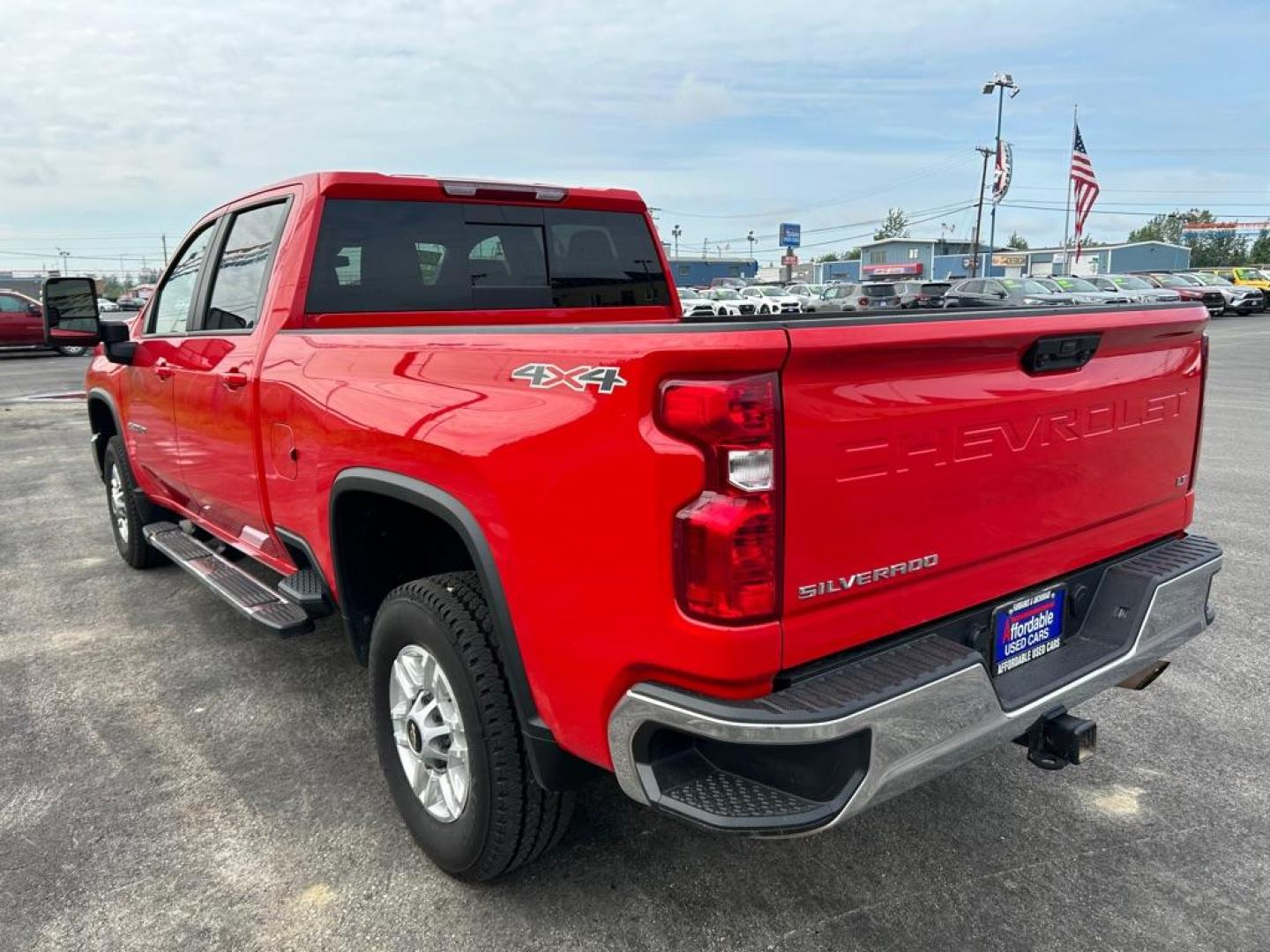 2024 RED CHEVROLET SILVERADO 2500 HEAVY DUTY LT (1GC4YNE75RF) with an 6.6L engine, Automatic transmission, located at 2525 S. Cushman, Fairbanks, AK, 99701, (907) 452-5707, 64.824036, -147.712311 - Photo#3