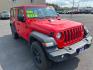 2022 RED JEEP WRANGLER UNLIMI SPORT (1C4HJXDG1NW) with an 3.6L engine, Automatic transmission, located at 2525 S. Cushman, Fairbanks, AK, 99701, (907) 452-5707, 64.824036, -147.712311 - Photo#1