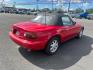 1992 RED MAZDA MX-5 MIATA (JM1NA3515N1) with an 1.6L engine, Automatic transmission, located at 2525 S. Cushman, Fairbanks, AK, 99701, (907) 452-5707, 64.824036, -147.712311 - Photo#2
