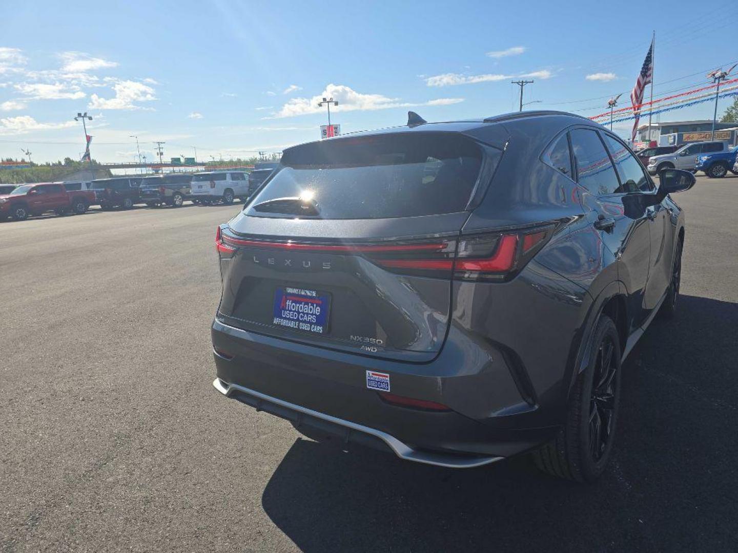 2022 GRAY LEXUS NX-F SPORT 350 (2T2KGCEZ0NC) with an 2.4L engine, Automatic transmission, located at 2525 S. Cushman, Fairbanks, AK, 99701, (907) 452-5707, 64.824036, -147.712311 - Photo#1
