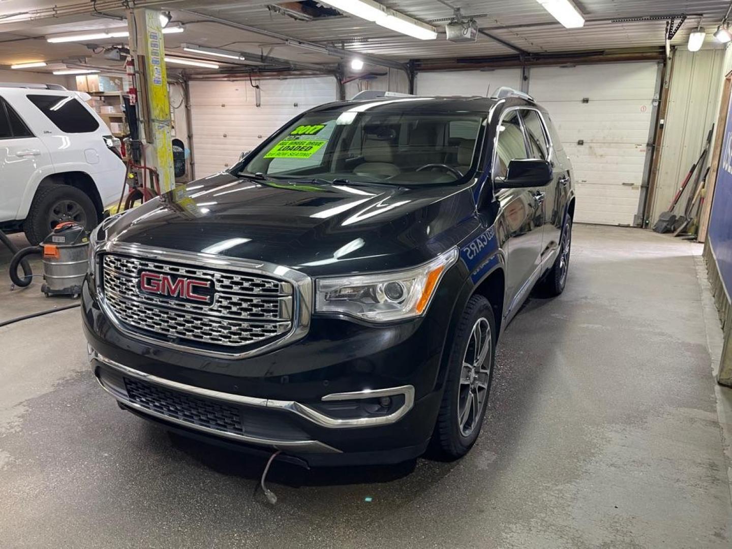 2017 BLACK GMC ACADIA DENALI (1GKKNXLS7HZ) with an 3.6L engine, Automatic transmission, located at 2525 S. Cushman, Fairbanks, AK, 99701, (907) 452-5707, 64.824036, -147.712311 - Photo#1