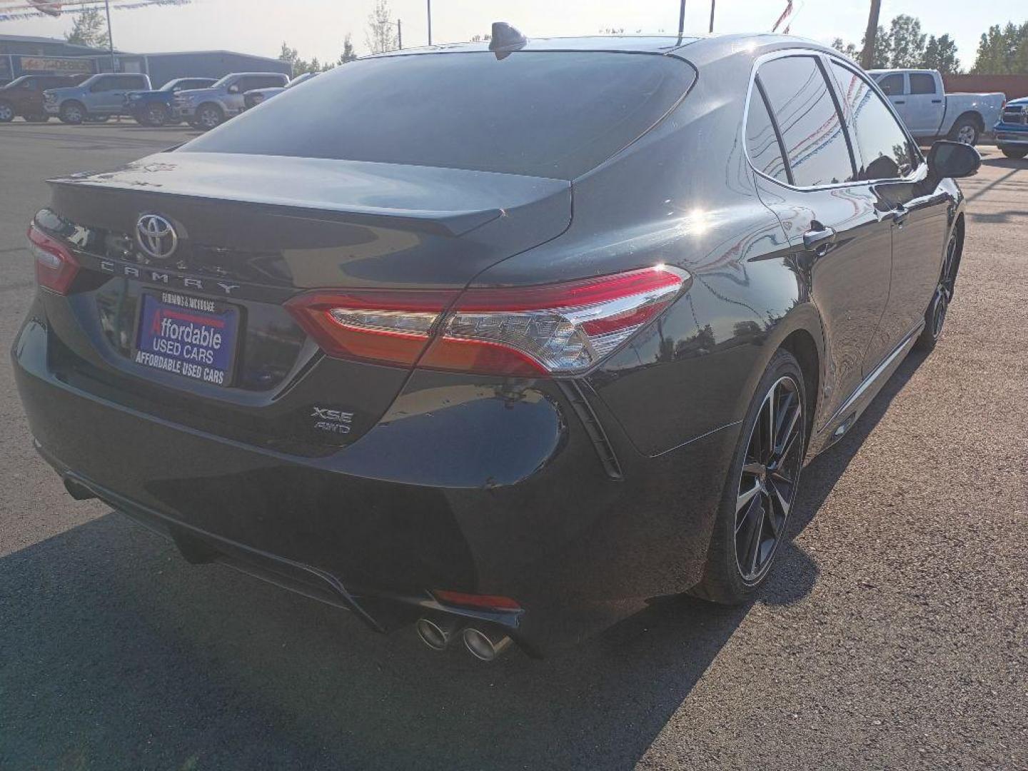 2020 BLUE TOYOTA CAMRY XSE (4T1K61BK2LU) with an 2.5L engine, Automatic transmission, located at 2525 S. Cushman, Fairbanks, AK, 99701, (907) 452-5707, 64.824036, -147.712311 - Photo#1