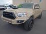 2020 TAN TOYOTA TACOMA DOUBLE CAB (5TFCZ5AN2LX) with an 3.5L engine, 6-Speed Manual transmission, located at 2525 S. Cushman, Fairbanks, AK, 99701, (907) 452-5707, 64.824036, -147.712311 - Photo#1
