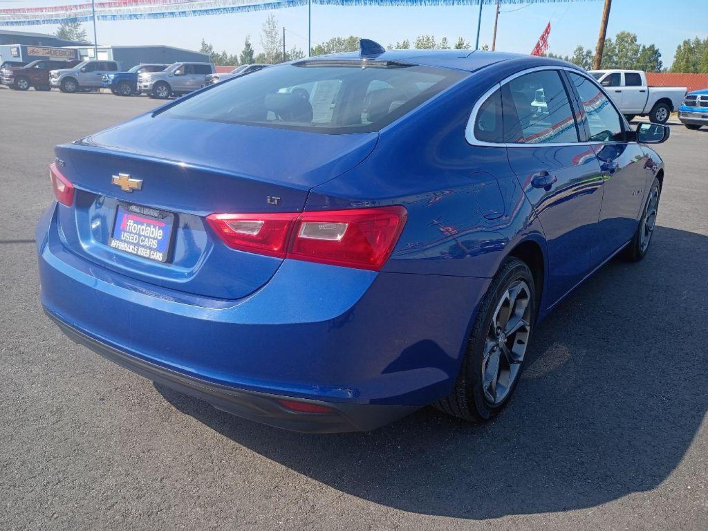 2023 BLUE CHEVROLET MALIBU LT (1G1ZD5ST2PF) with an 1.5L engine, Continuously Variable transmission, located at 2525 S. Cushman, Fairbanks, AK, 99701, (907) 452-5707, 64.824036, -147.712311 - Photo#5