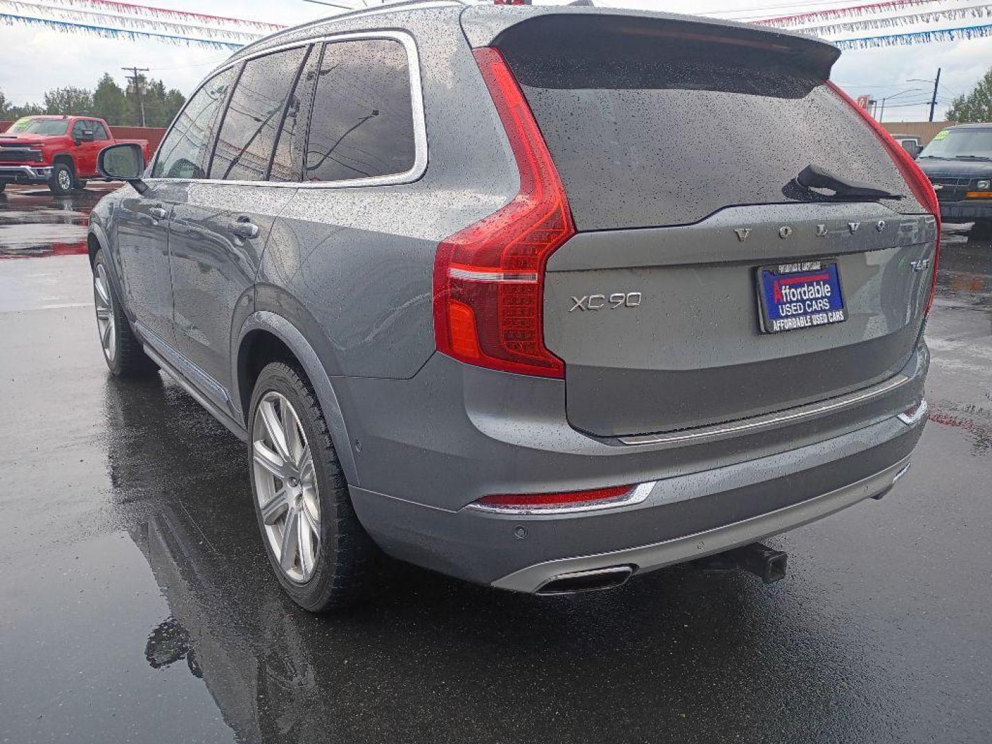 2017 SILVER VOLVO XC90 T6 (YV4A22PL9H1) with an 2.0L engine, Automatic transmission, located at 2525 S. Cushman, Fairbanks, AK, 99701, (907) 452-5707, 64.824036, -147.712311 - Photo#2