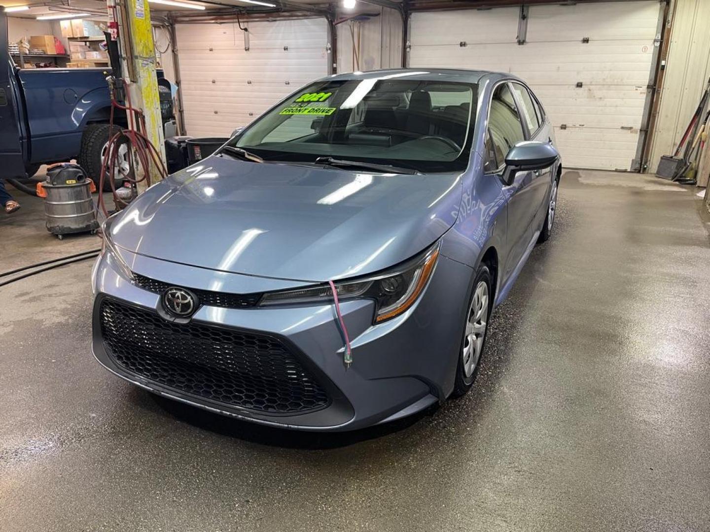 2021 GRAY TOYOTA COROLLA LE LE (5YFEPMAE9MP) with an 1.8L engine, Continuously Variable transmission, located at 2525 S. Cushman, Fairbanks, AK, 99701, (907) 452-5707, 64.824036, -147.712311 - Photo#1