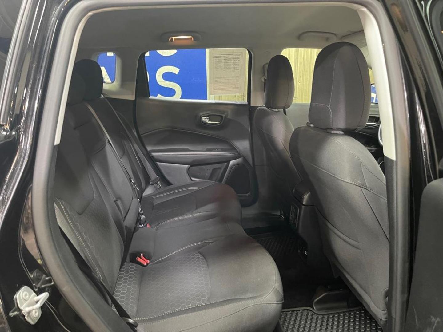 2019 BLACK JEEP COMPASS SPORT (3C4NJDAB8KT) with an 2.4L engine, Automatic transmission, located at 2525 S. Cushman, Fairbanks, AK, 99701, (907) 452-5707, 64.824036, -147.712311 - Photo#4