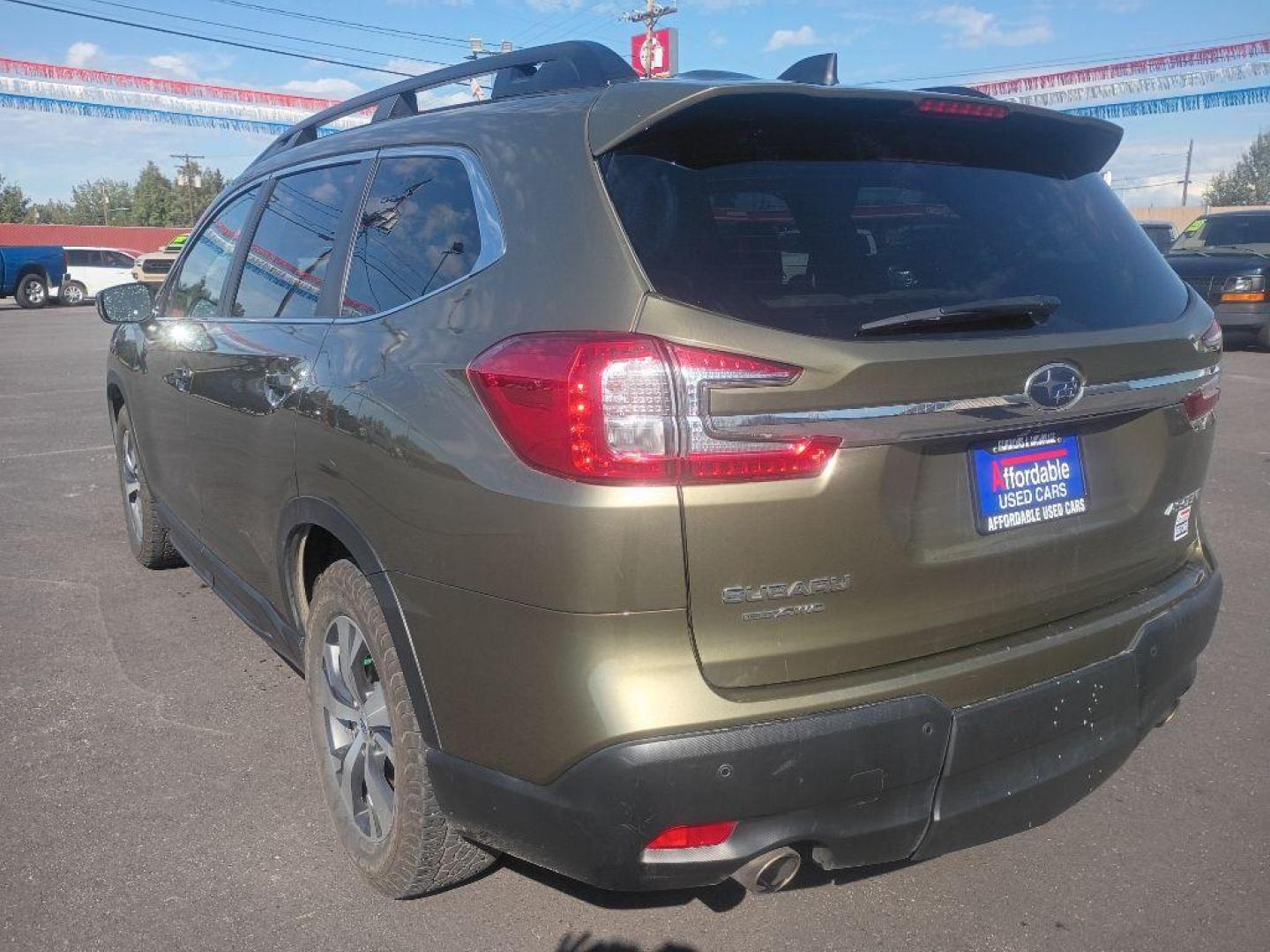 2023 GREEN SUBARU ASCENT PREMIUM (4S4WMACD1P3) with an 2.4L engine, Automatic transmission, located at 2525 S. Cushman, Fairbanks, AK, 99701, (907) 452-5707, 64.824036, -147.712311 - Photo#2
