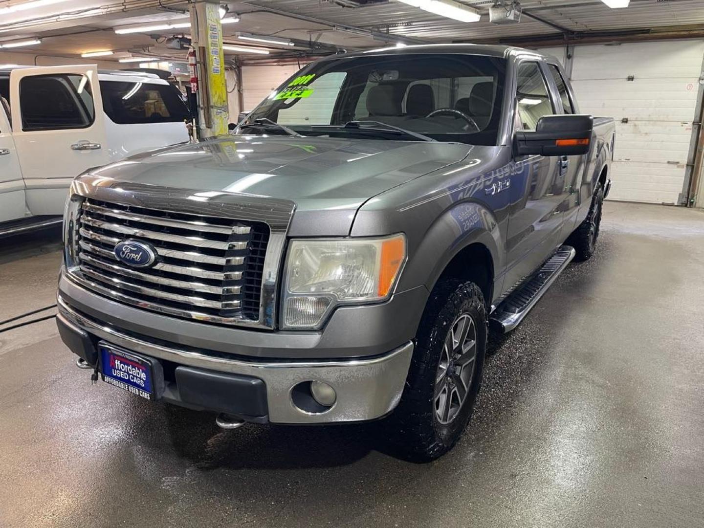 2011 GREY FORD F150 SUPER CAB (1FTFX1EF0BF) with an 5.0L engine, Automatic transmission, located at 2525 S. Cushman, Fairbanks, AK, 99701, (907) 452-5707, 64.824036, -147.712311 - Photo#1