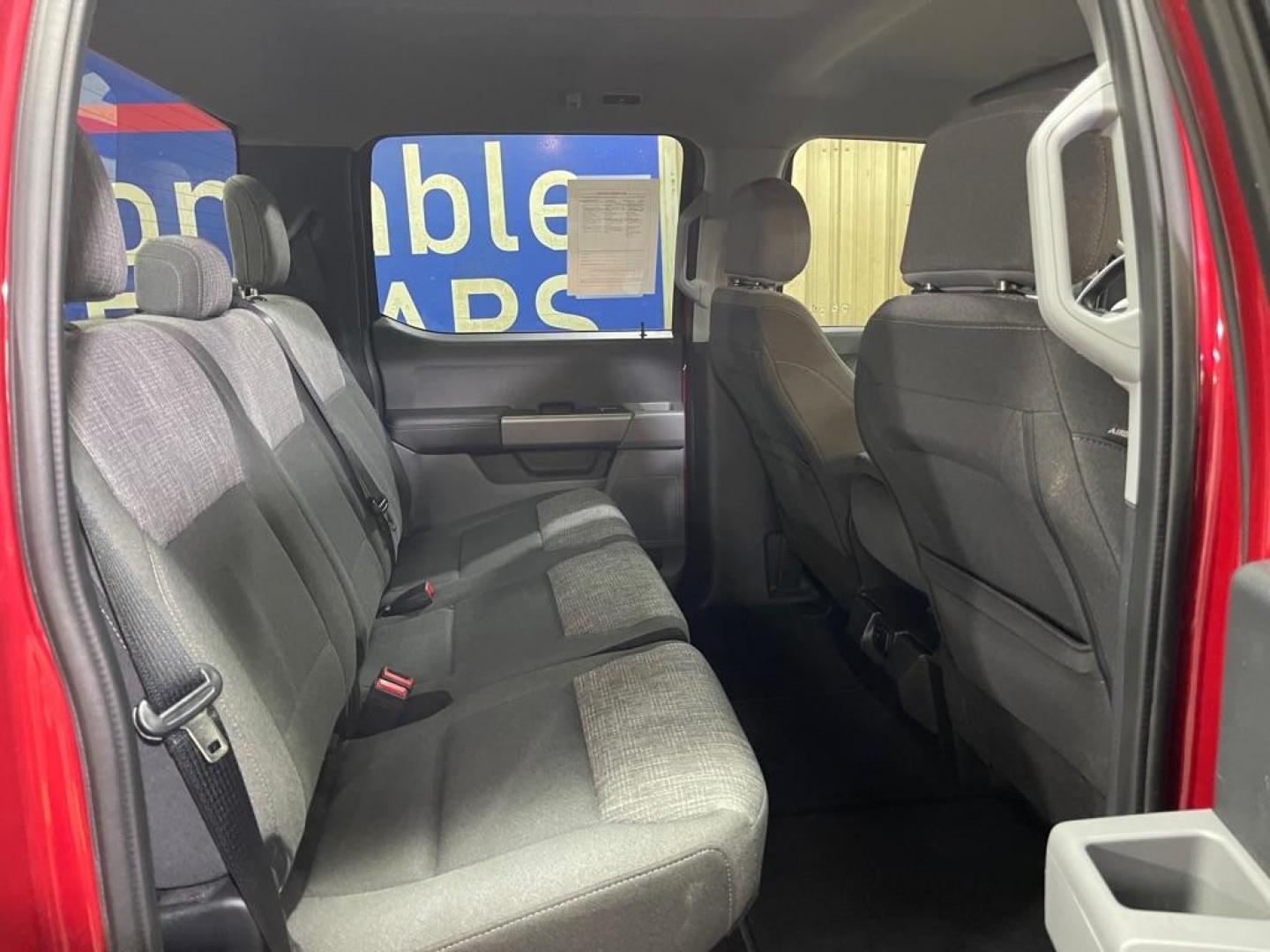 2021 RED FORD F150 SUPERCREW (1FTFW1E55MF) with an 5.0L engine, Automatic transmission, located at 2525 S. Cushman, Fairbanks, AK, 99701, (907) 452-5707, 64.824036, -147.712311 - Photo#4