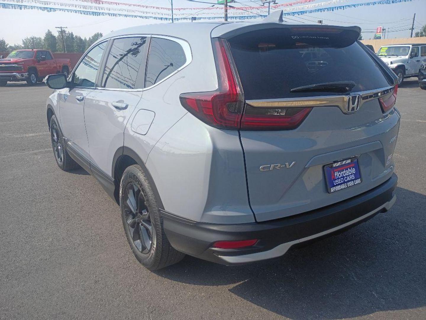 2021 GREY HONDA CR-V EX (2HKRW2H52MH) with an 1.5L engine, Continuously Variable transmission, located at 2525 S. Cushman, Fairbanks, AK, 99701, (907) 452-5707, 64.824036, -147.712311 - Photo#2