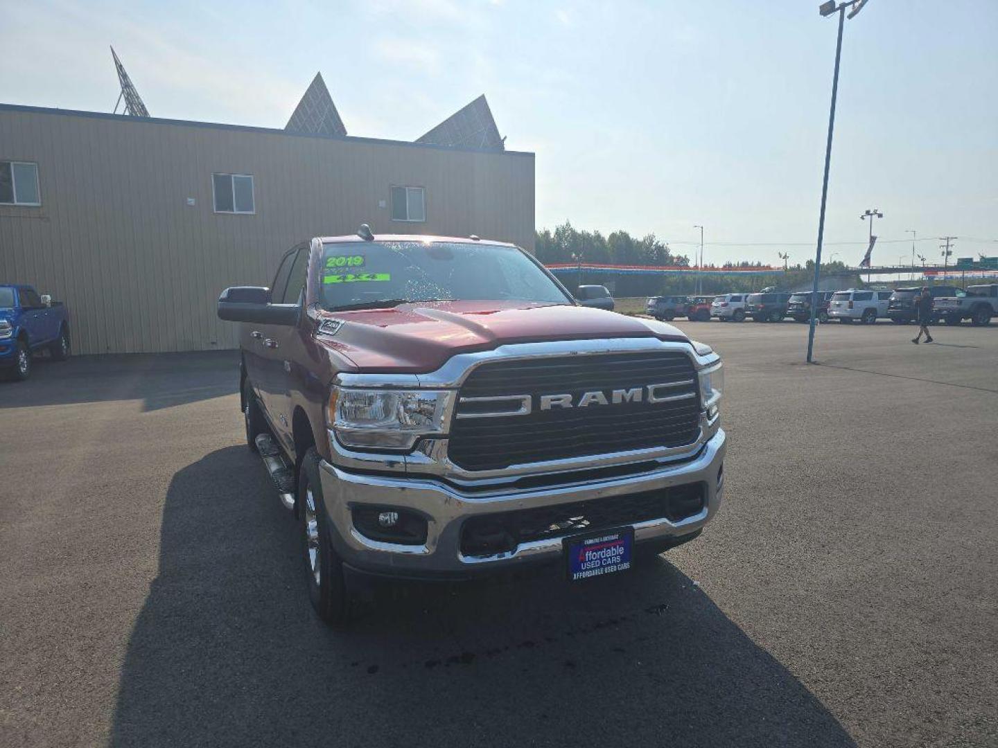 2019 RED RAM 2500 BIG HORN (3C6UR5JJ3KG) with an 6.4L engine, Automatic transmission, located at 2525 S. Cushman, Fairbanks, AK, 99701, (907) 452-5707, 64.824036, -147.712311 - Photo#1