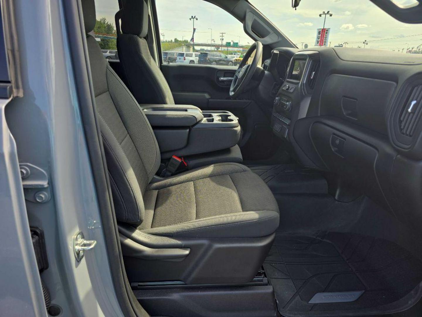 2025 GRAY CHEVROLET SILVERADO 1500 CUSTOM (1GCPKBEK4SZ) with an 2.7L engine, Automatic transmission, located at 2525 S. Cushman, Fairbanks, AK, 99701, (907) 452-5707, 64.824036, -147.712311 - Photo#1