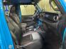 2021 BLUE JEEP WRANGLER UNLIMI SAHARA (1C4HJXEN8MW) with an 2.0L engine, Automatic transmission, located at 2525 S. Cushman, Fairbanks, AK, 99701, (907) 452-5707, 64.824036, -147.712311 - Photo#3