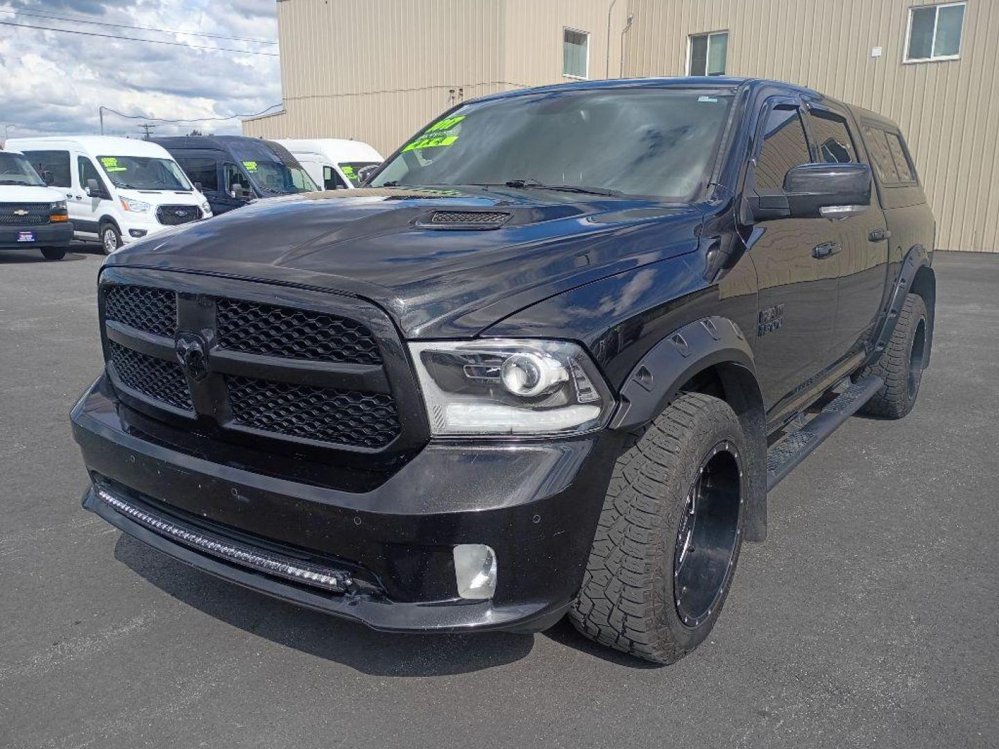 2017 BLACK RAM 1500 SPORT (1C6RR7MT4HS) with an 5.7L engine, Automatic transmission, located at 2525 S. Cushman, Fairbanks, AK, 99701, (907) 452-5707, 64.824036, -147.712311 - Photo#1