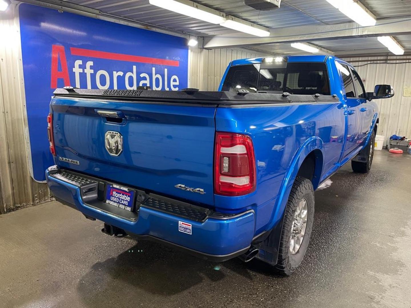 2021 BLUE RAM 3500 LARAMIE (3C63R3JJ7MG) with an 6.4L engine, Automatic transmission, located at 2525 S. Cushman, Fairbanks, AK, 99701, (907) 452-5707, 64.824036, -147.712311 - Photo#2