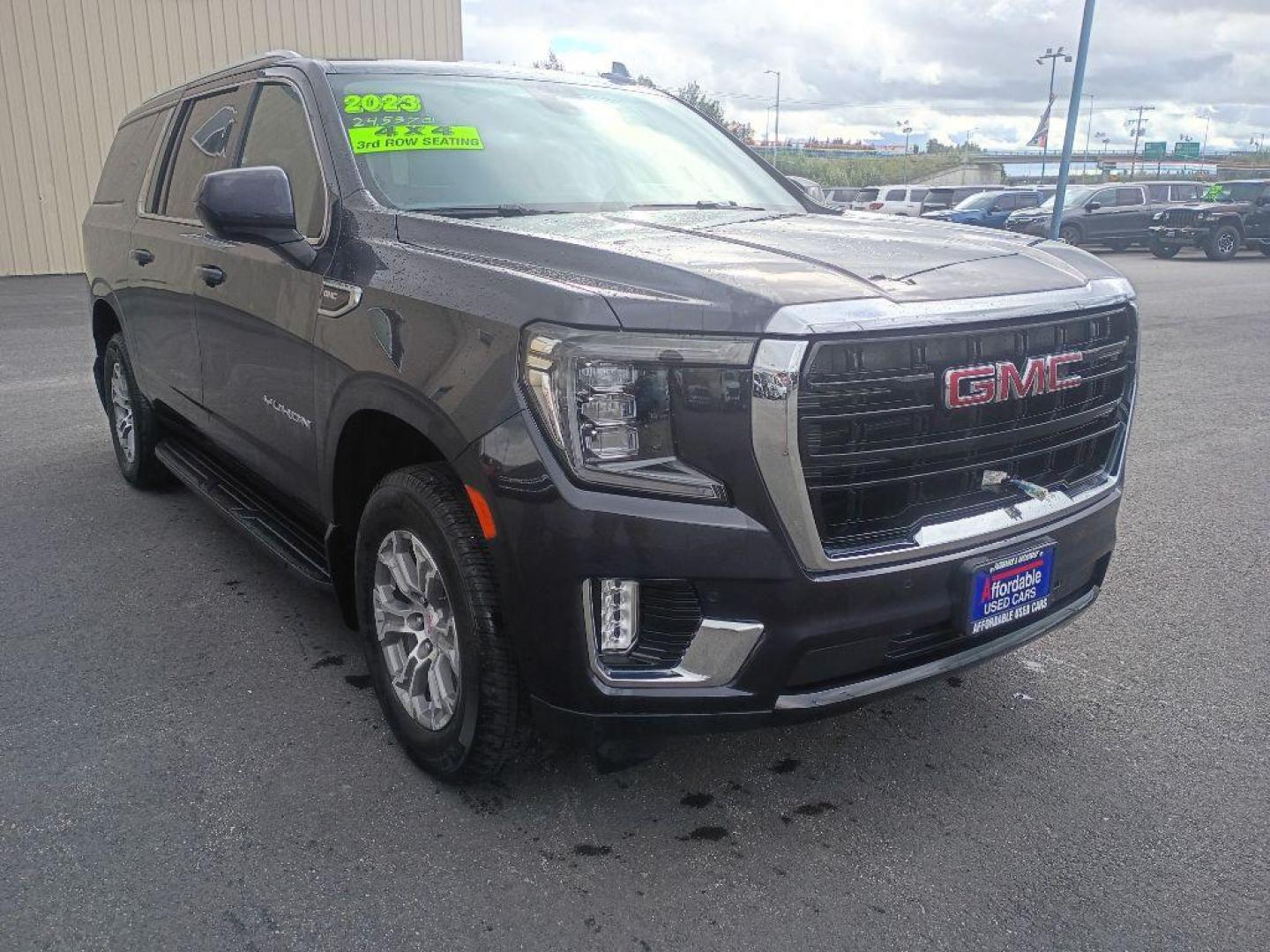 2023 BLUE GMC YUKON XL 1500 SLE (1GKS2FKD4PR) with an 5.3L engine, Automatic transmission, located at 2525 S. Cushman, Fairbanks, AK, 99701, (907) 452-5707, 64.824036, -147.712311 - Photo#0