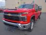 2024 RED CHEVROLET SILVERADO 2500 HEAVY DUTY LT (2GC4YNE75R1) with an 6.6L engine, Automatic transmission, located at 2525 S. Cushman, Fairbanks, AK, 99701, (907) 452-5707, 64.824036, -147.712311 - Photo#1
