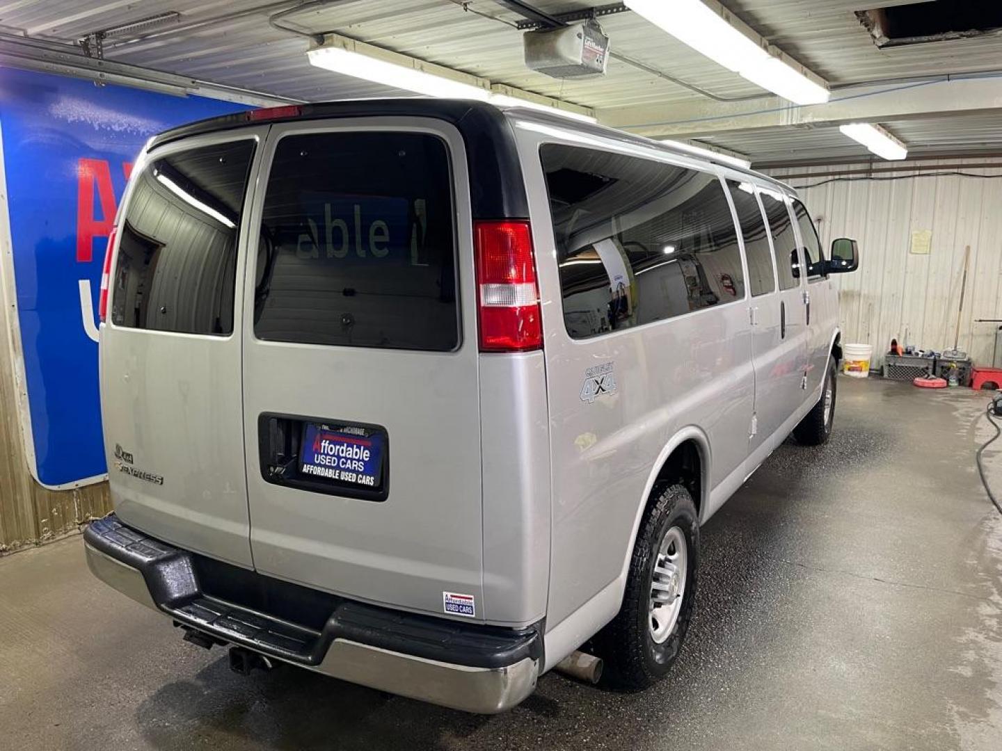 2020 SILVER CHEVROLET EXPRESS G3500 LS QUIG. 4X4 (1GAZGNFG6L1) with an 6.0L engine, Automatic transmission, located at 2525 S. Cushman, Fairbanks, AK, 99701, (907) 452-5707, 64.824036, -147.712311 - Photo#2