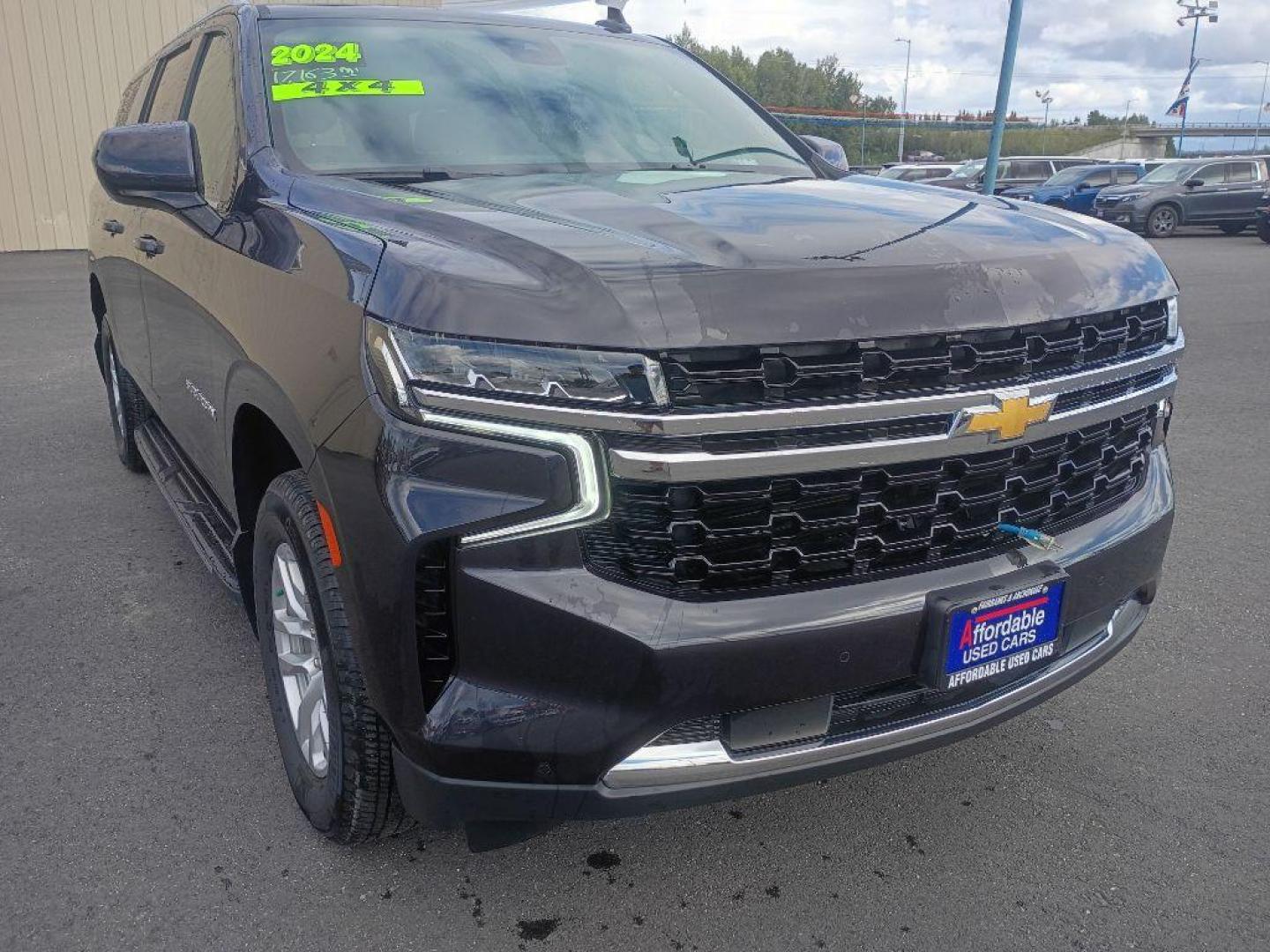 2024 GRAY CHEVROLET SUBURBAN 1500 LS (1GNSKBKD7RR) with an 5.3L engine, Automatic transmission, located at 2525 S. Cushman, Fairbanks, AK, 99701, (907) 452-5707, 64.824036, -147.712311 - Photo#0