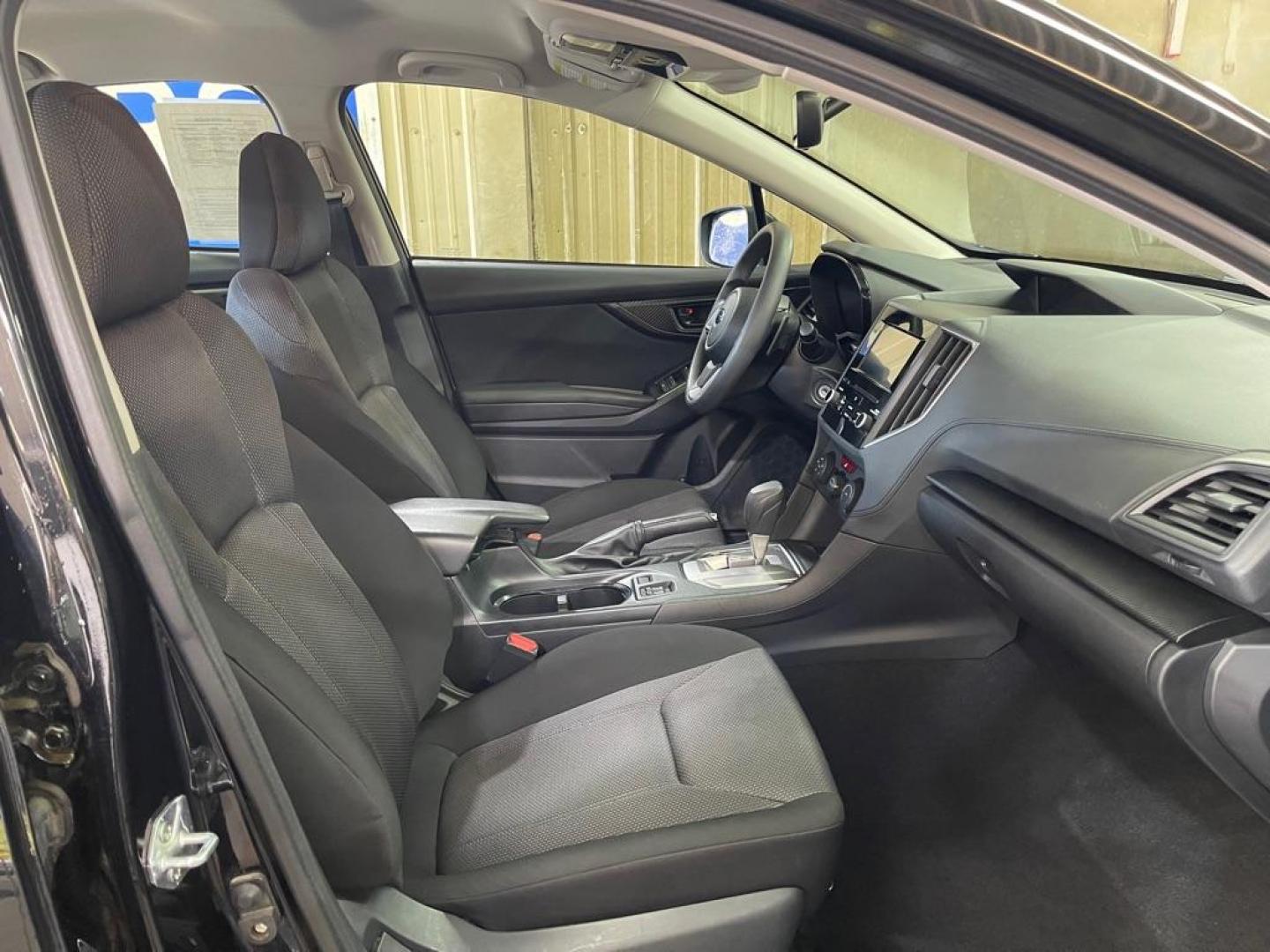 2023 BLACK SUBARU IMPREZA PREMIUM (4S3GTAV63P3) with an 2.0L engine, Automatic transmission, located at 2525 S. Cushman, Fairbanks, AK, 99701, (907) 452-5707, 64.824036, -147.712311 - Photo#3