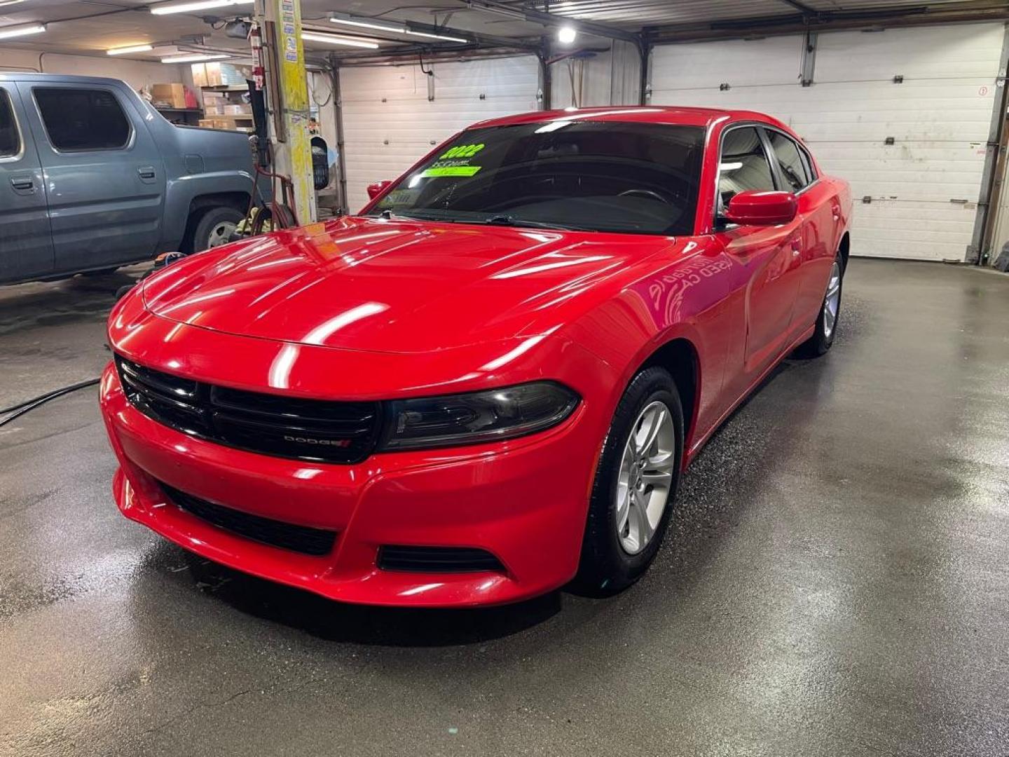 2022 RED DODGE CHARGER SXT (2C3CDXBG3NH) with an 3.6L engine, Automatic transmission, located at 2525 S. Cushman, Fairbanks, AK, 99701, (907) 452-5707, 64.824036, -147.712311 - Photo#1