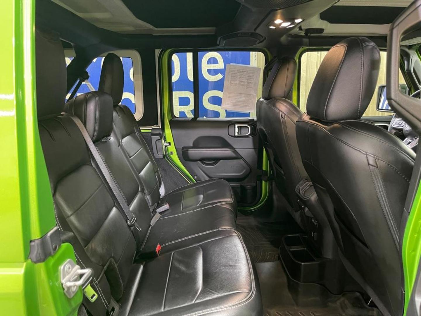 2019 GREEN JEEP WRANGLER UNLIMI SAHARA (1C4HJXEG6KW) with an 3.6L engine, Automatic transmission, located at 2525 S. Cushman, Fairbanks, AK, 99701, (907) 452-5707, 64.824036, -147.712311 - Photo#4
