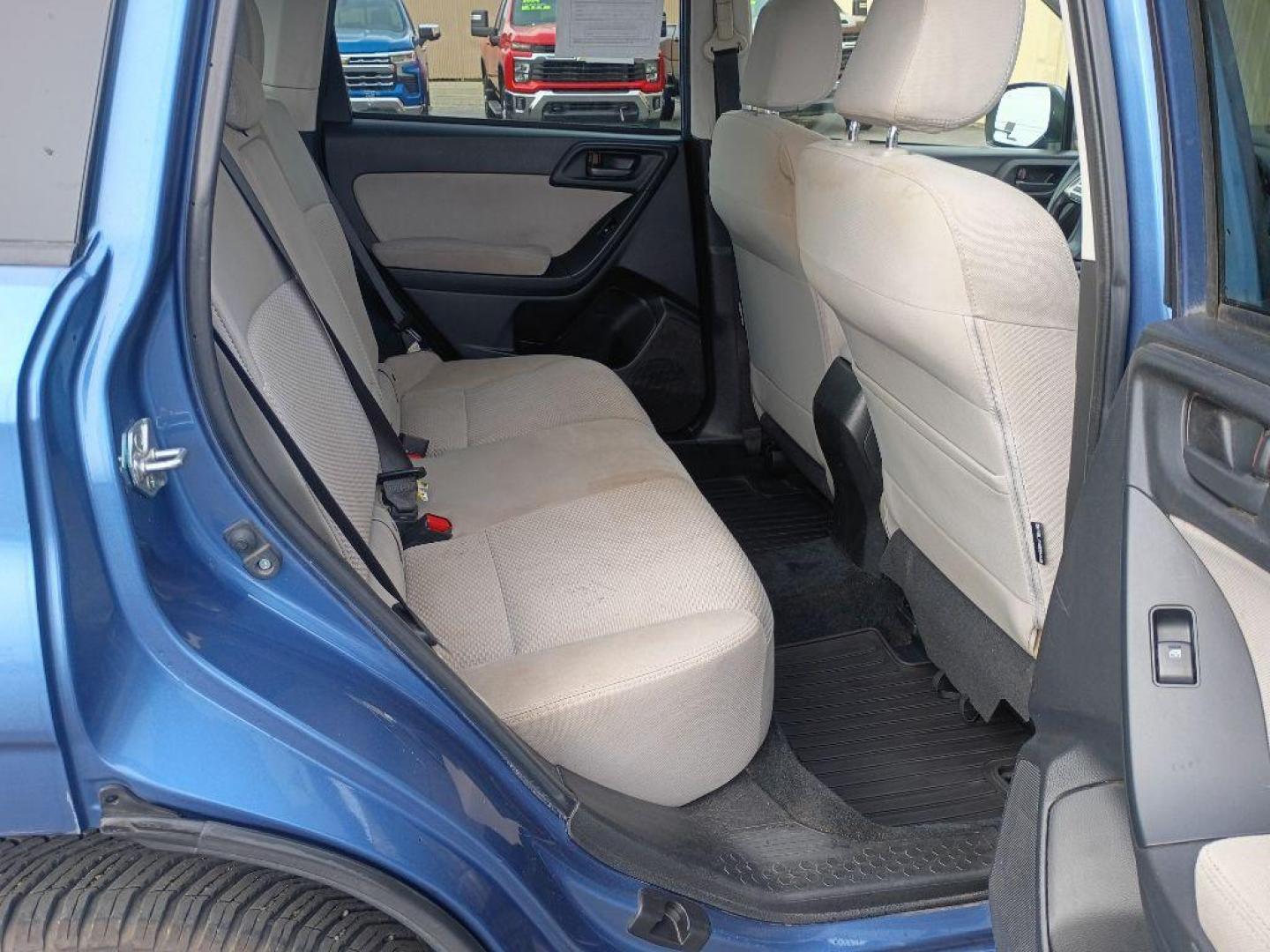 2015 BLUE SUBARU FORESTER 2.5I PREMIUM (JF2SJADC8FH) with an 2.5L engine, Automatic transmission, located at 2525 S. Cushman, Fairbanks, AK, 99701, (907) 452-5707, 64.824036, -147.712311 - Photo#5