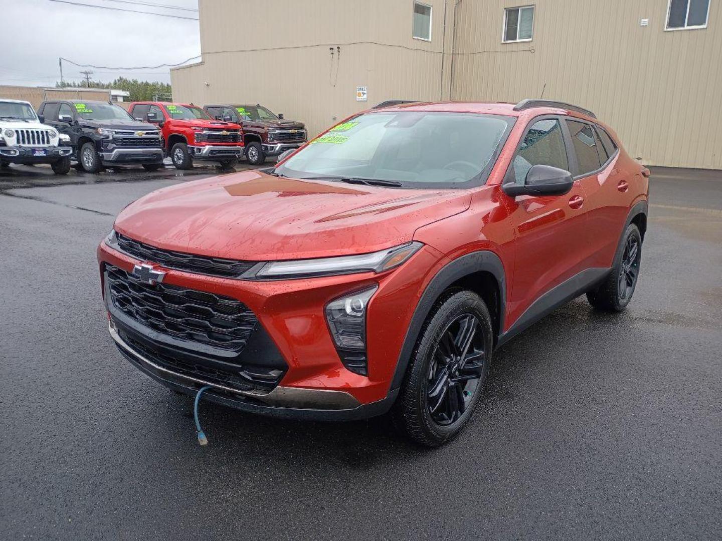 2024 ORANGE CHEVROLET TRAX ACTIV (KL77LKE20RC) with an 1.2L engine, Automatic transmission, located at 2525 S. Cushman, Fairbanks, AK, 99701, (907) 452-5707, 64.824036, -147.712311 - Photo#1