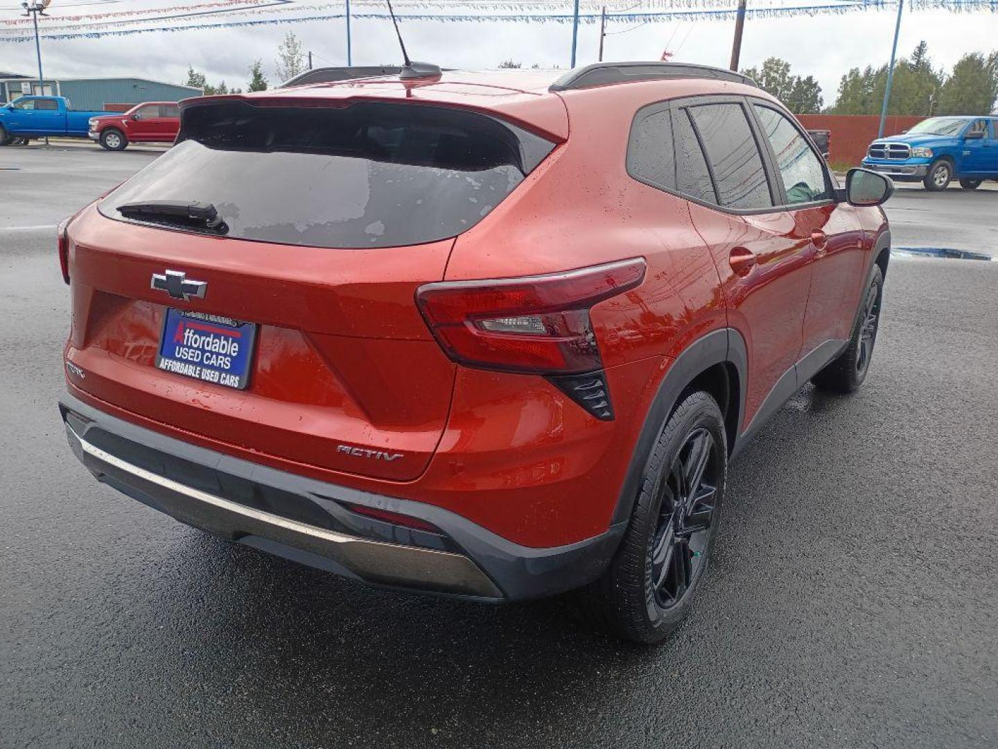 2024 ORANGE CHEVROLET TRAX ACTIV (KL77LKE20RC) with an 1.2L engine, Automatic transmission, located at 2525 S. Cushman, Fairbanks, AK, 99701, (907) 452-5707, 64.824036, -147.712311 - Photo#3